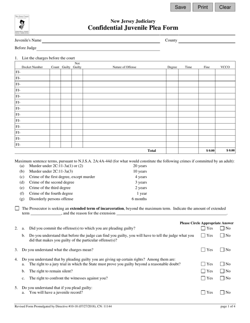 Form 11144  Printable Pdf