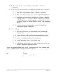 Form 12620 Certification in Support of Judgment of Divorce - New Jersey, Page 3