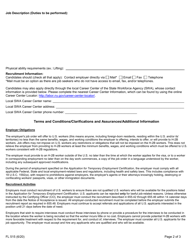 Form FL515 H-2b Swa Job Order Form - New York, Page 2