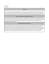 Form MVR-4F &quot;Affidavit and Notification to Owner&quot; - North Carolina, Page 2