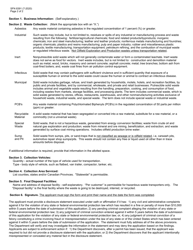 Form SFN8391 Permit Application for Transporting Solid Waste - North Dakota, Page 2