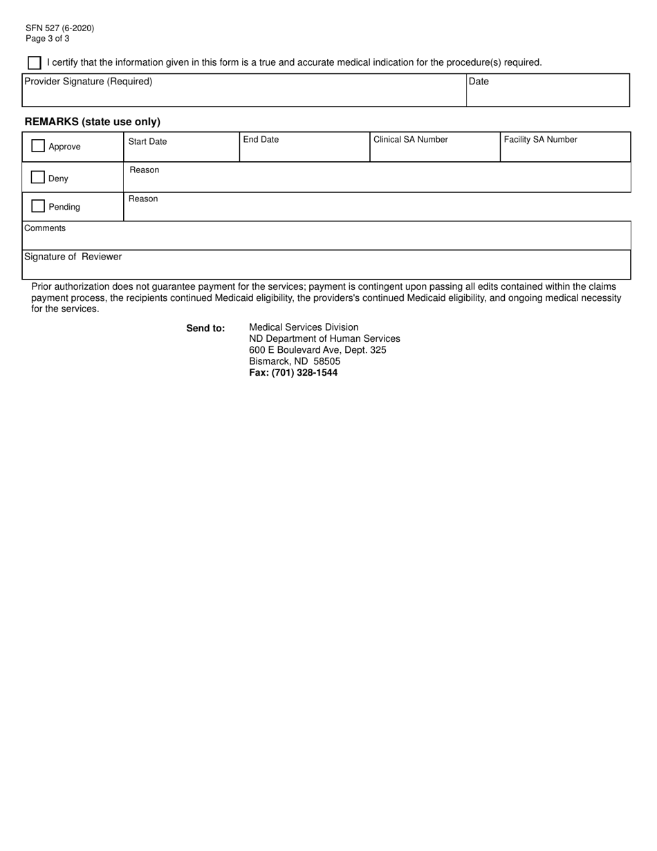 Form Sfn527 Download Fillable Pdf Or Fill Online Genetic Testing Service Authorization Request 9745