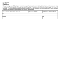 Form SFN1168 Ownership/Controlling Interest and Conviction Information - North Dakota, Page 3
