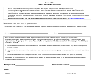 Form ADM4717 Benefit Enrollment/Change Form - Ohio, Page 5