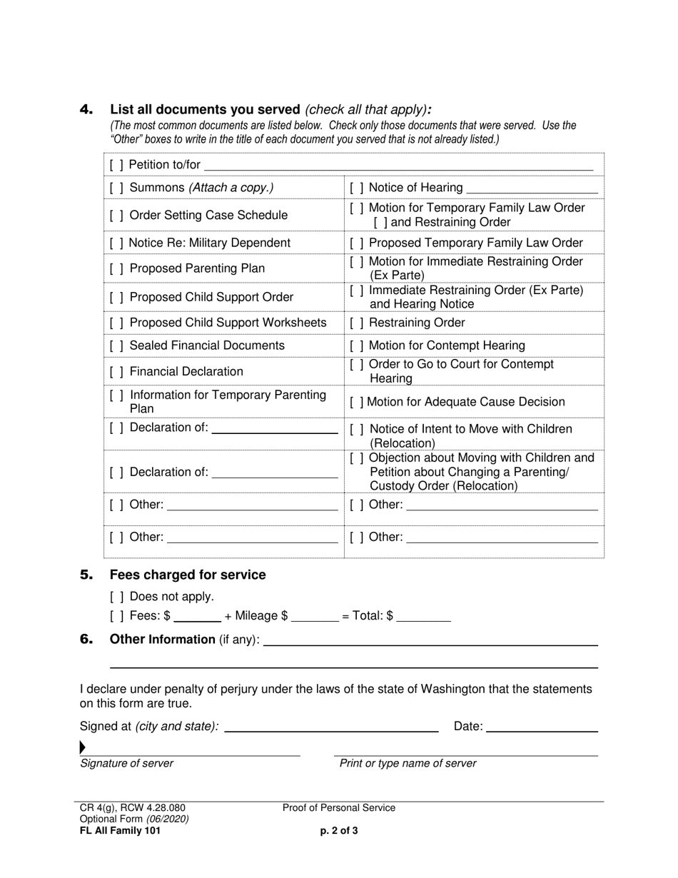 Form FL All Family101 - Fill Out, Sign Online and Download Printable ...