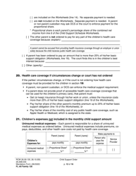 Form FL All Family130 Child Support Order - Washington, Page 12