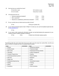 Form OP-110250 Attachment A Telework Self-assessment Survey - Oklahoma, Page 7