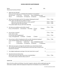 Form 385-E Questionnaire - Oregon, Page 2