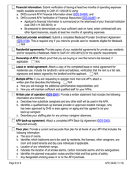 Form ADP0448 Adult Foster Home (Afh) Initial License Application - Oregon, Page 9