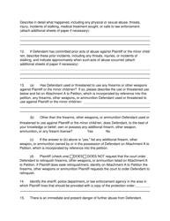 Petition for Protection From Abuse - Pennsylvania, Page 4