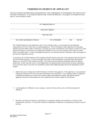 Application for Broker of Household Goods in Use - Pennsylvania, Page 6
