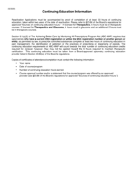 Reactivation Application - Pennsylvania, Page 2