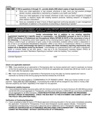 Reactivation Application - Pennsylvania, Page 4