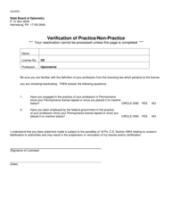 Reactivation Application - Pennsylvania, Page 6