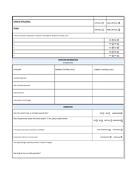 Center for Drinking Water Quality Natural Disaster Incident Response Form - Rhode Island, Page 2