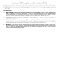 Form UCC1AP Ucc Financing Statement Additional Party - Rhode Island, Page 3