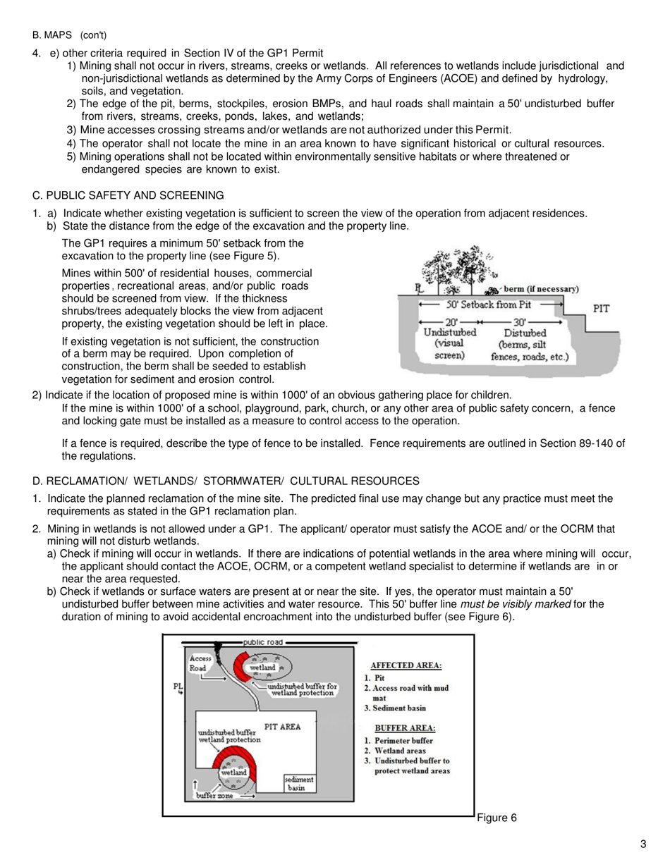 DHEC Form 3114 (MR-4001GP1) Notice of Intent for Coverage Under a General Mine Operating Permit - Gp1 - South Carolina, Page 10