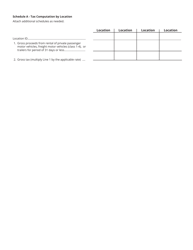 Form SUR405 (RV-R0002801) Motor Vehicle Rental Surcharge Tax Return - Tennessee, Page 2