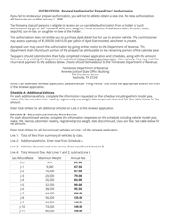 Form PET358 (RV-R0008601) Renewal Application for Prepaid Users Authorization - Tennessee, Page 3