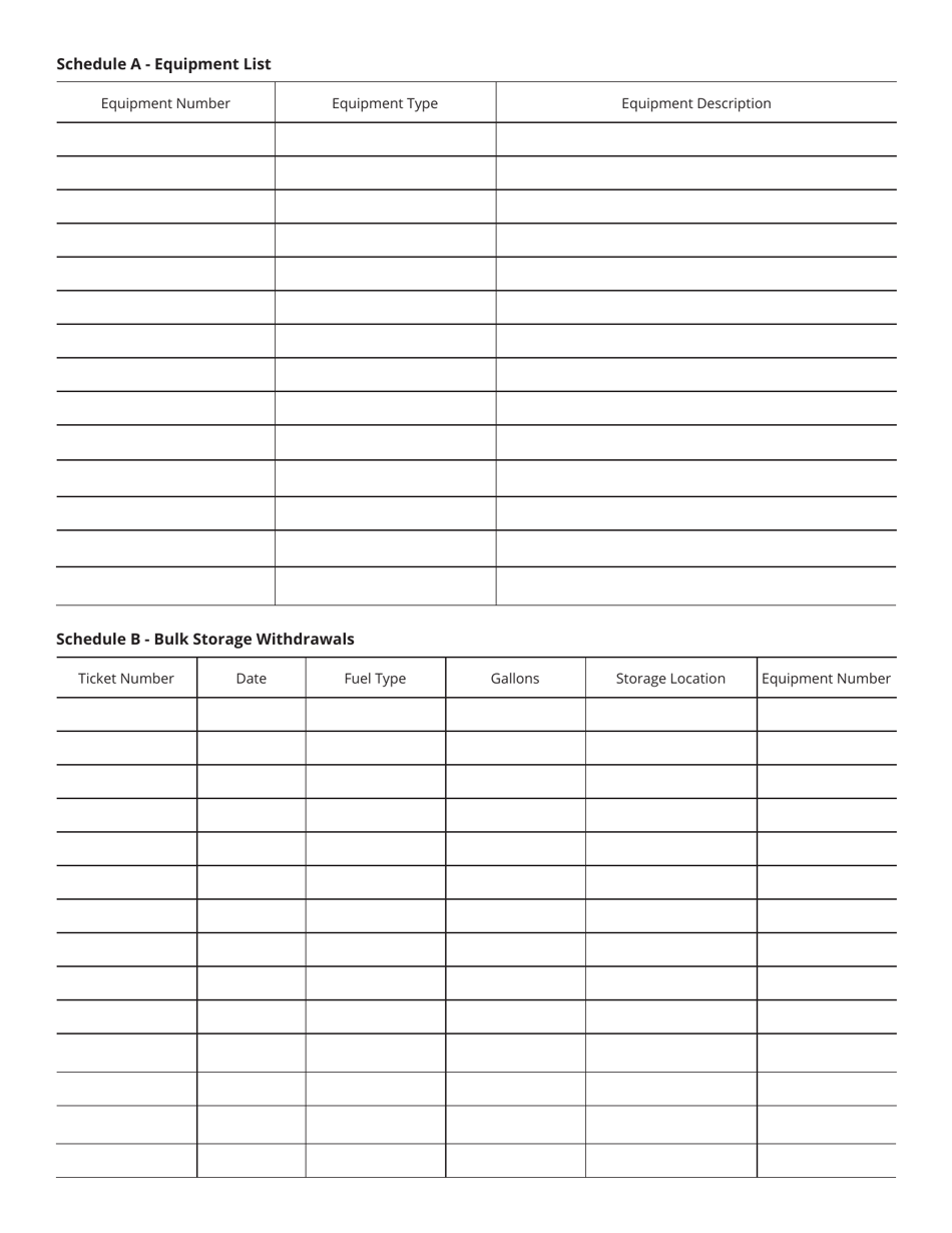 Form PET354 (RV-R0008401) Specialized Equipment Claim for Refund - Tennessee, Page 2