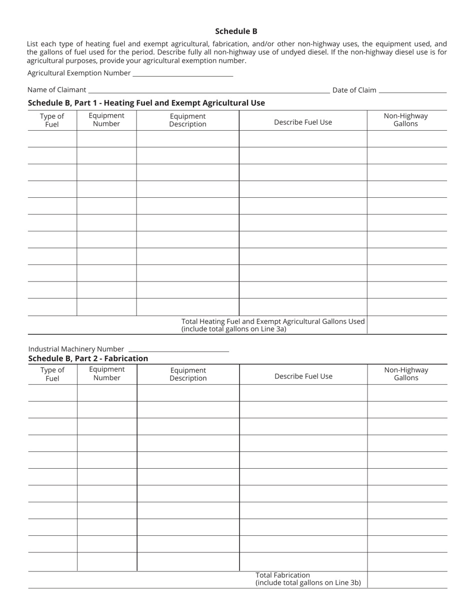 Form PET371 (RV-R0009101) End User Claim for Refund - Tennessee, Page 3
