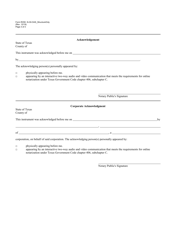 Form ROW-N-30-OAS-STRUCTURE ONLY Quitclaim Deed - Oas Structure Only - Texas, Page 3