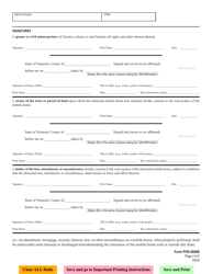 Form PVR-2606B Mobile Home Relocation Statement - out-Of-State - Vermont, Page 2