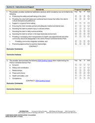DSHS Form 09-995 Companion Home Certification Evaluation - Washington, Page 12