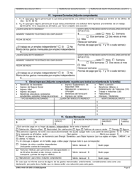 DSHS Formulario 14-001 Solicitud De Asistencia Alimenticia O De Dinero En Efectivo - Washington (Spanish), Page 5