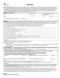 Document preview: DSHS Form 14-012 Consent - Washington (Marshallese)