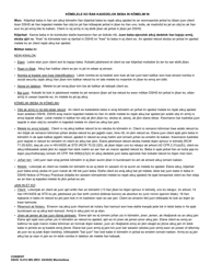 DSHS Form 14-012 Consent - Washington (Marshallese), Page 2