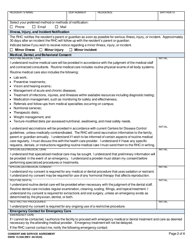DSHS Form 15-508 Consent and Service Agreement (Developmental Disabilities Administration) - Washington, Page 2