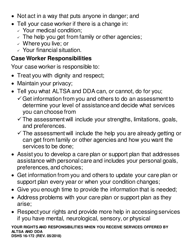 DSHS Form 16-172 Your Rights and Responsibilities When You Receive Services Offered by Aging and Disability Services Administration and Developmental Disabilities Administration (Large Print) - Washington, Page 3