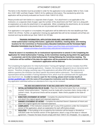 Form HE-0008 Application for Initial Authorization of a Postsecondary Educational Institution - Tennessee, Page 4