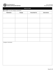 Form K-905-2403 Medical, Dental, Vision, Hearing, or Behavioral Health Appointment - Texas, Page 4
