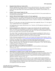 Form OP-1 (TCEQ-10002) Site Information Summary - Texas, Page 3