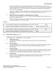 Form OP-1 (TCEQ-10002) Site Information Summary - Texas, Page 7