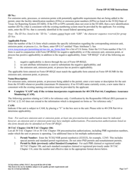 Form TCEQ-10344 (OP-SUMR) Individual Unit Summary for Revisions - Texas, Page 2