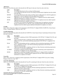 Form TCEQ-10344 (OP-SUMR) Individual Unit Summary for Revisions - Texas, Page 6