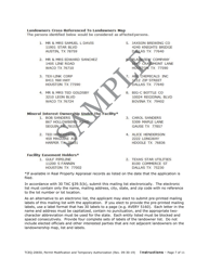Form TCEQ-20650 Permit/Registration Modification and Temporary Authorization Application Form for an Msw Facility - Texas, Page 15