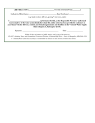 Chemical/Radiological Mcls Public Notice - Vermont, Page 2