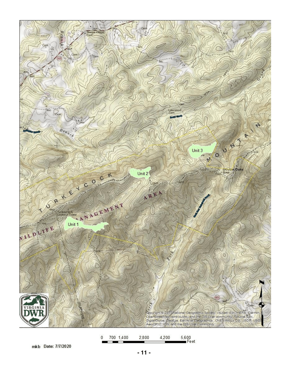 Turkeycock Wildlife Management Area Notice of Timber Sale - Virginia, Page 11