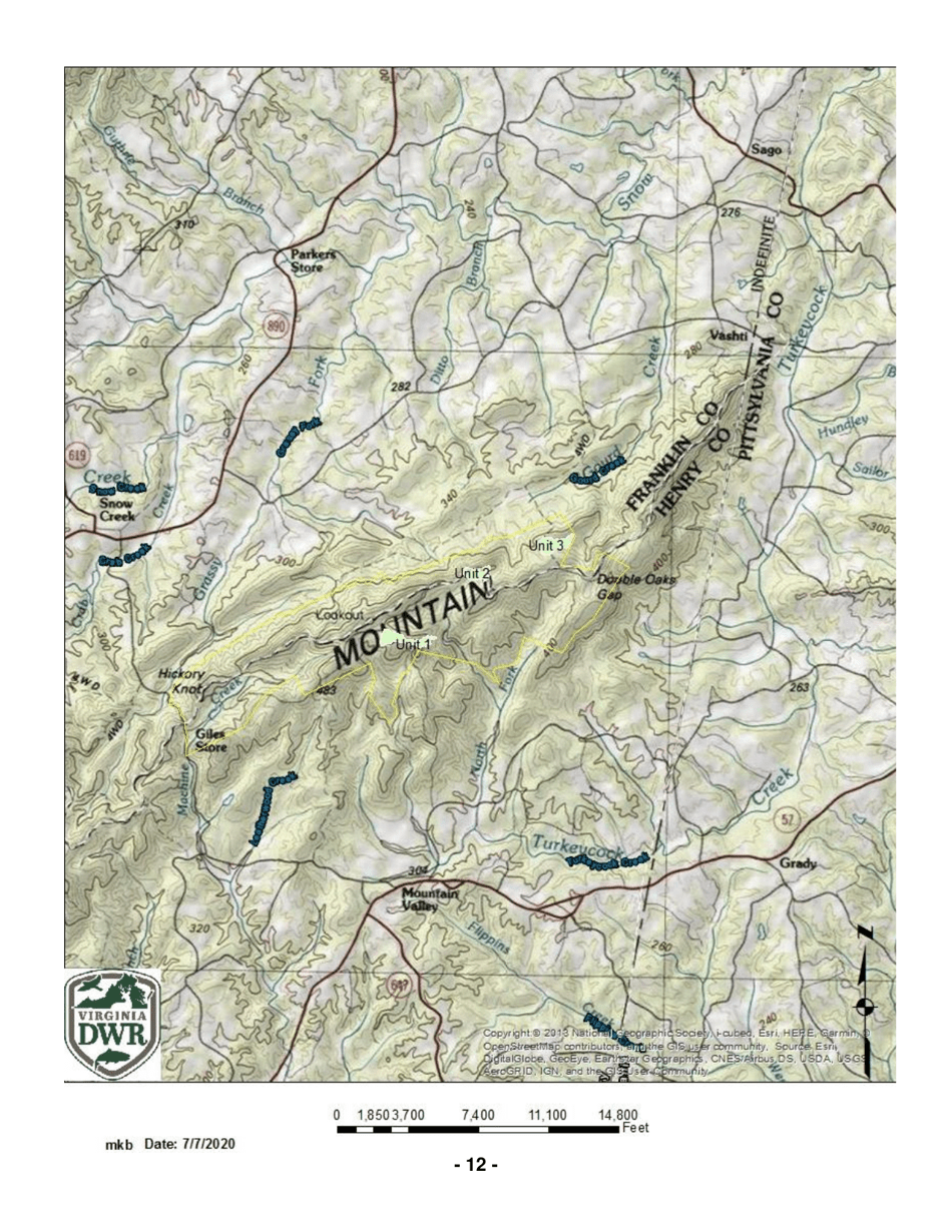 Turkeycock Wildlife Management Area Notice of Timber Sale - Virginia, Page 12
