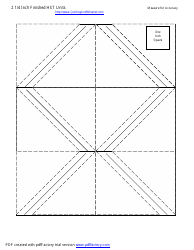 2 1 4 Inch Finished Half Square - Page 1 Thumb 