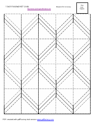 Half Square Triangle Paper Templates Pdf. Download Fill And Print For ...