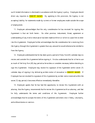 Separation and General Release Agreement Template, Page 7
