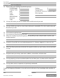 Form NHJB-23328-D Affidavit of Assets and Liabilities - New Hampshire, Page 2