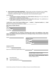 Family Law Financial Affidavit Form - Florida, Page 13