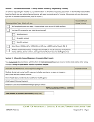 DCYF Form 15-059 Prior Written Notice, Consent to Access Public and/or Private Insurance, Income and Expense Verification Form - Washington, Page 3