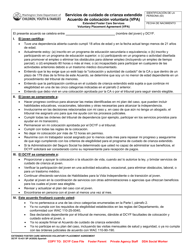 Document preview: DCYF Formulario 15-431 Acuerdo De Colocacion Voluntaria (VPA) - Washington (Spanish)